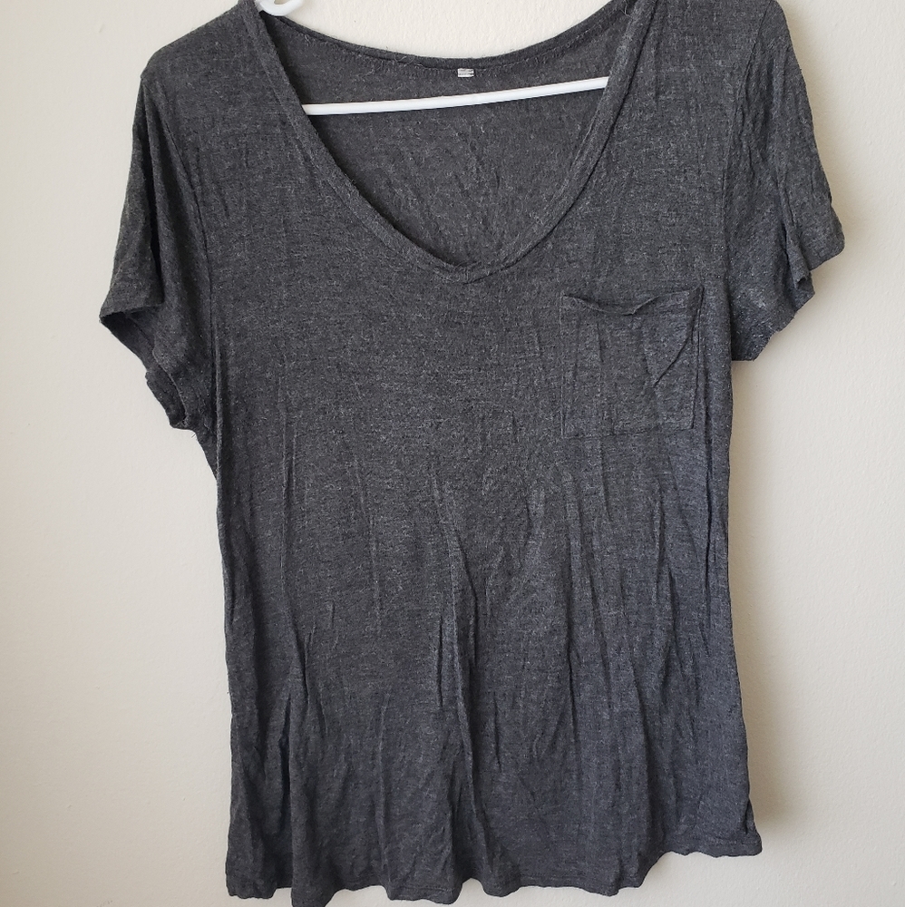 Dark Gray Short Sleeve